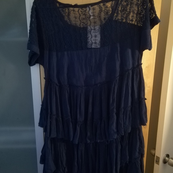 Navy Free People dress - Picture 2 of 5